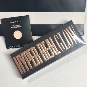 MAC BNIB Hyper Real Palette + Pro Eyeshadow Pan